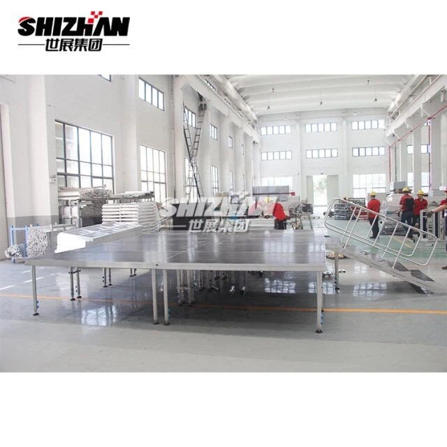 Aluminum dance stage